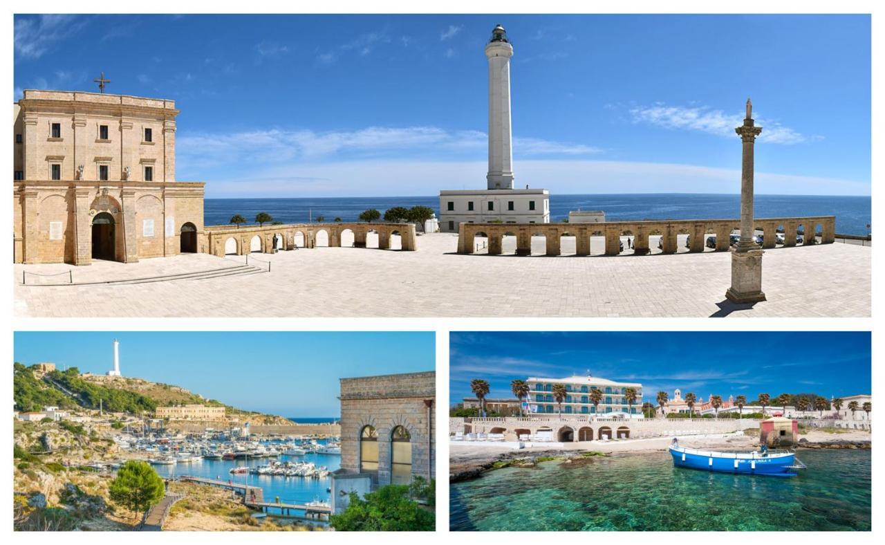 Casa Vacanze Orlando - Con Veranda Vista Mare a 200M dal Mare Santa Maria di Leuca Exterior foto